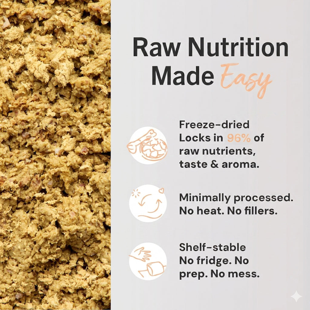 FREEZE-DRIED CAT FOOD CHICKEN RECIPE