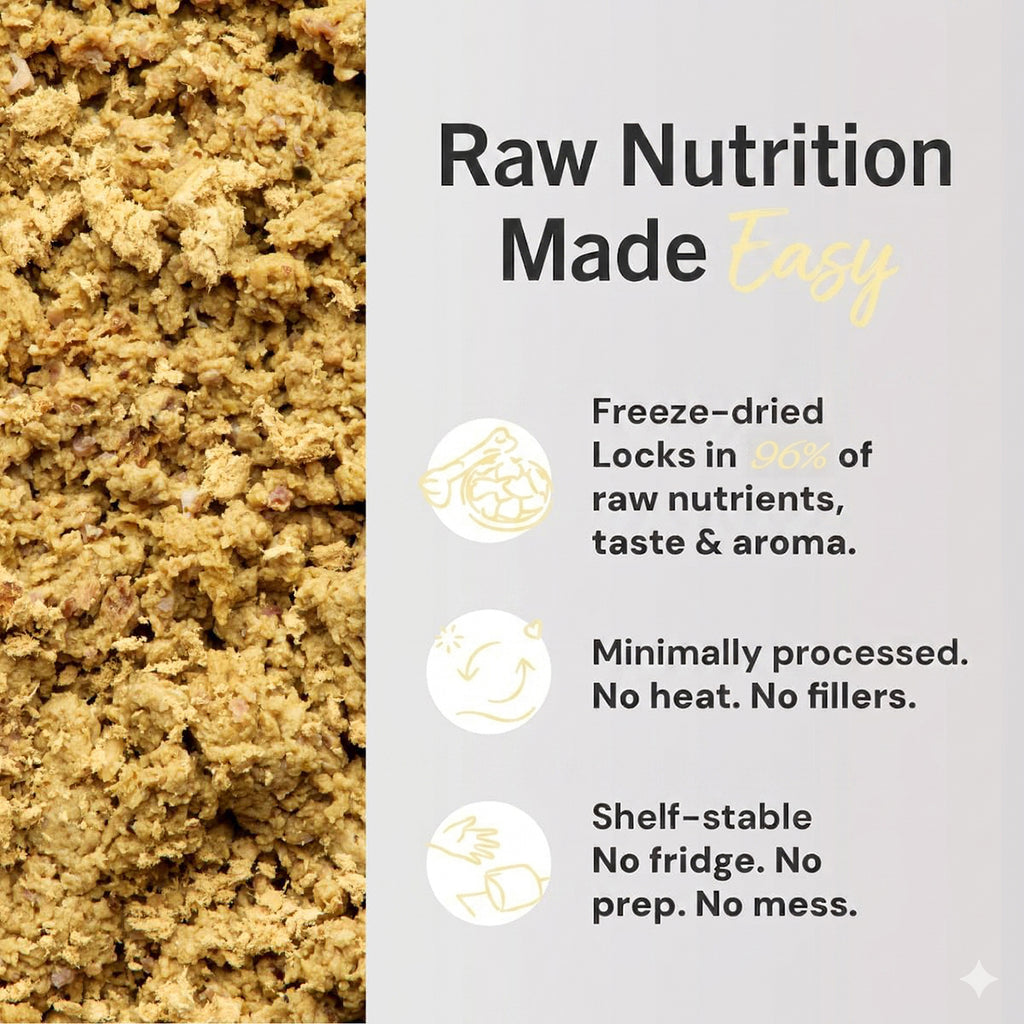 FREEZE-DRIED CAT FOOD DUCK RECIPE