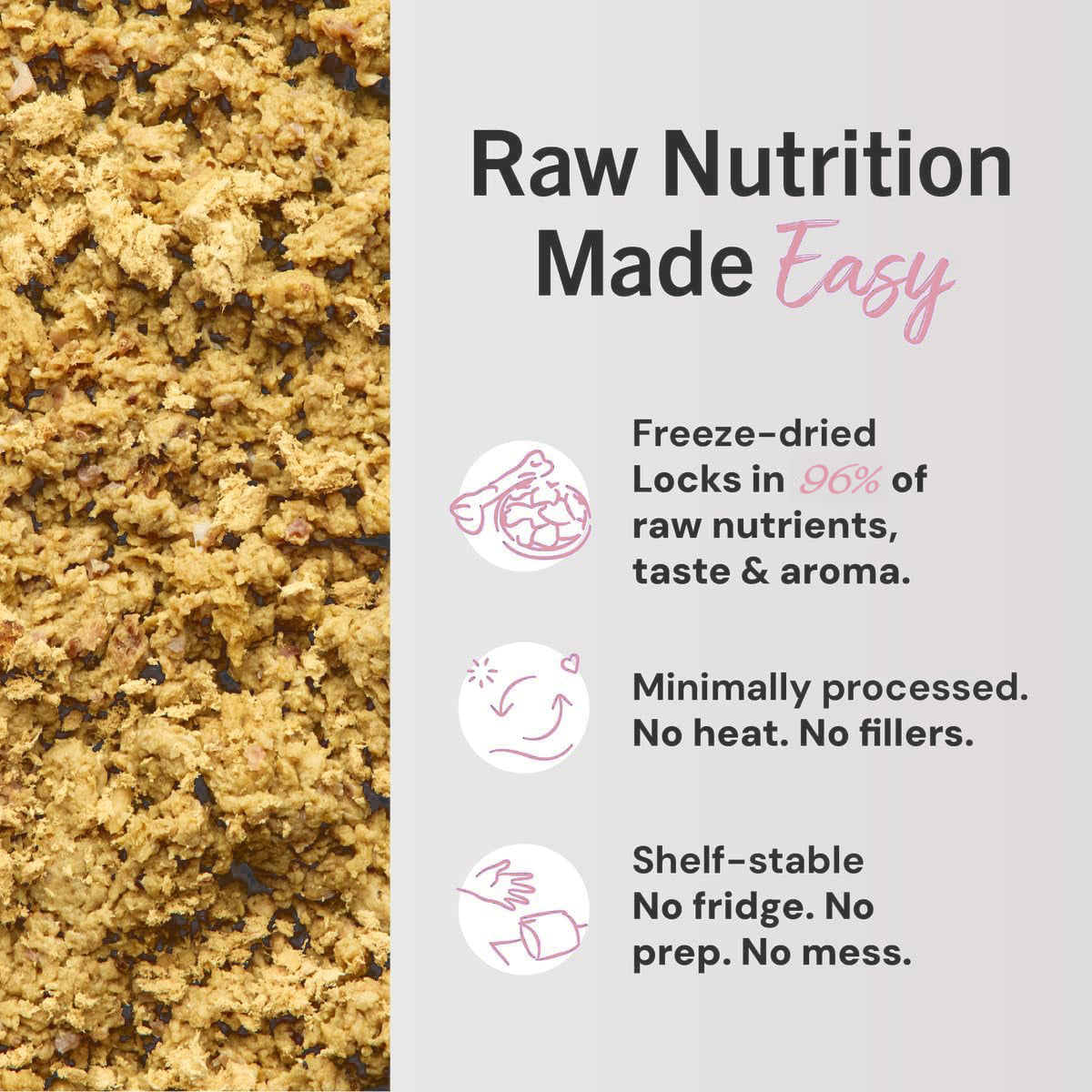 FREEZE-DRIED CAT FOOD RABBIT RECIPE